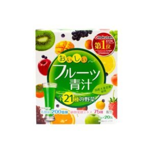 Bột lúa mạch non rau xanh trái cây Yuwa – hộp 20 gói