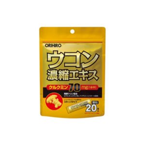 Bột nghệ giải rượu Orihiro Nhật Bản ( túi 20 gói x 1.5g)