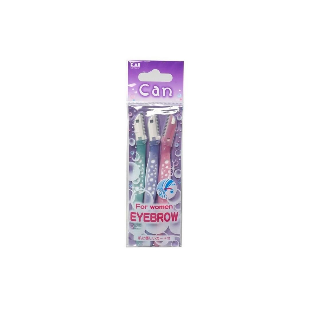 Dao cạo lông mày Kai Can For Women Eyebrow - set 3 cái Dao cạo lông mày Kai Can For Women Eyebrow - set 3 cái