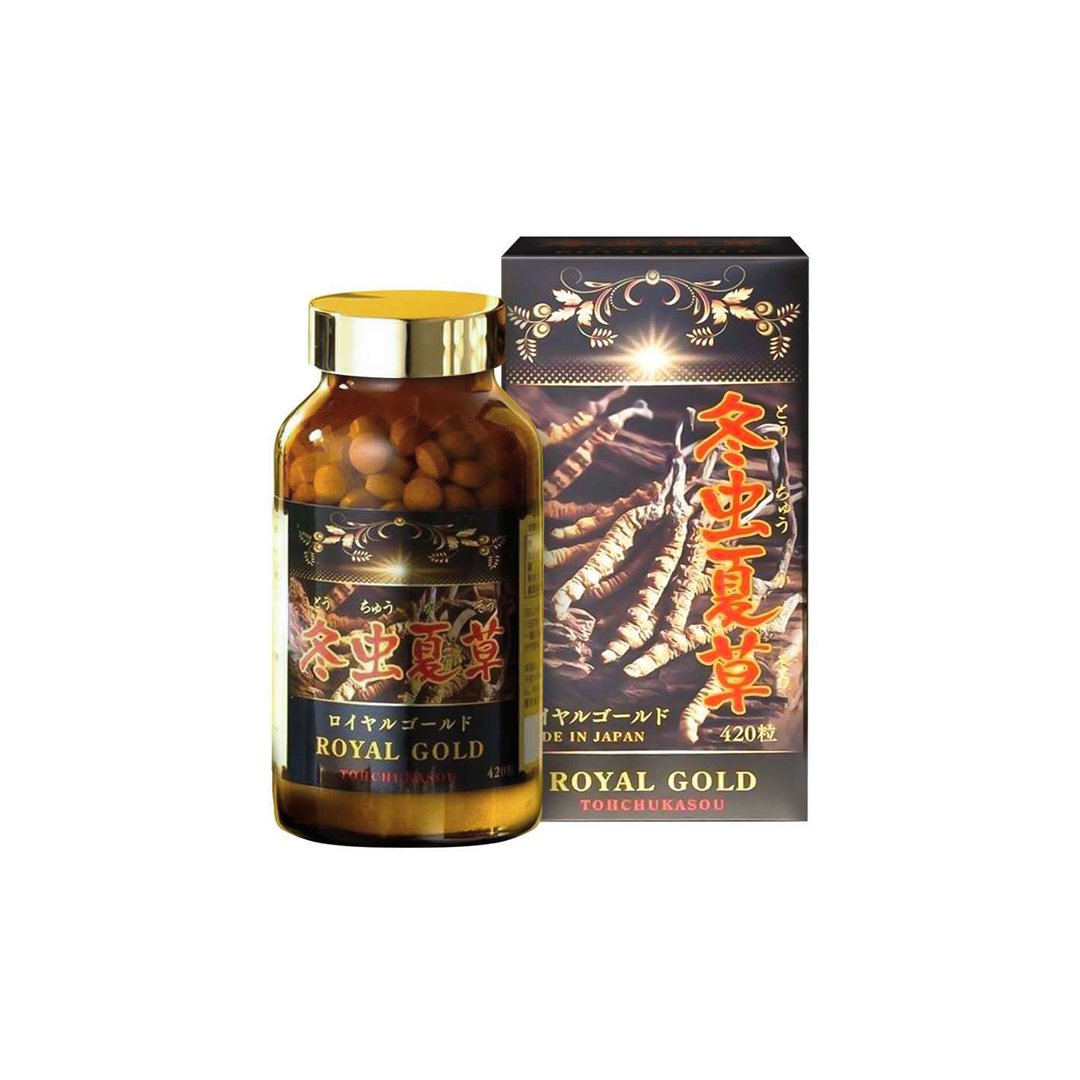 Đông trùng hạ thảo Tohchukasou Royal Gold 420 viên Đông trùng hạ thảo Tohchukasou Royal Gold 420 viên