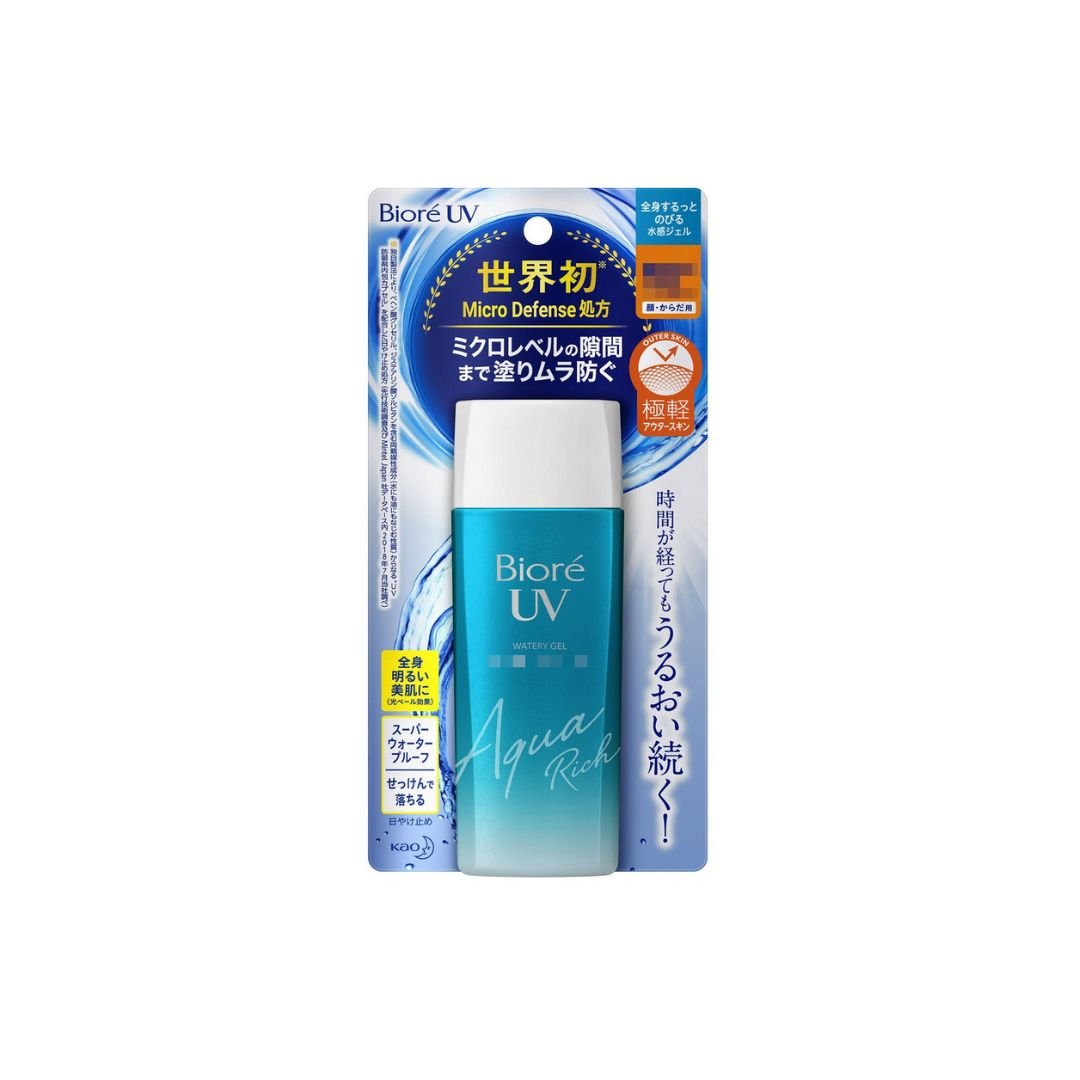 Gel chống nắng Biore UV Aqua Rich Watery Gel SPF50+ PA++++ 90ml Gel chống nắng Biore UV Aqua Rich Watery Gel SPF50+ PA++++ 90ml