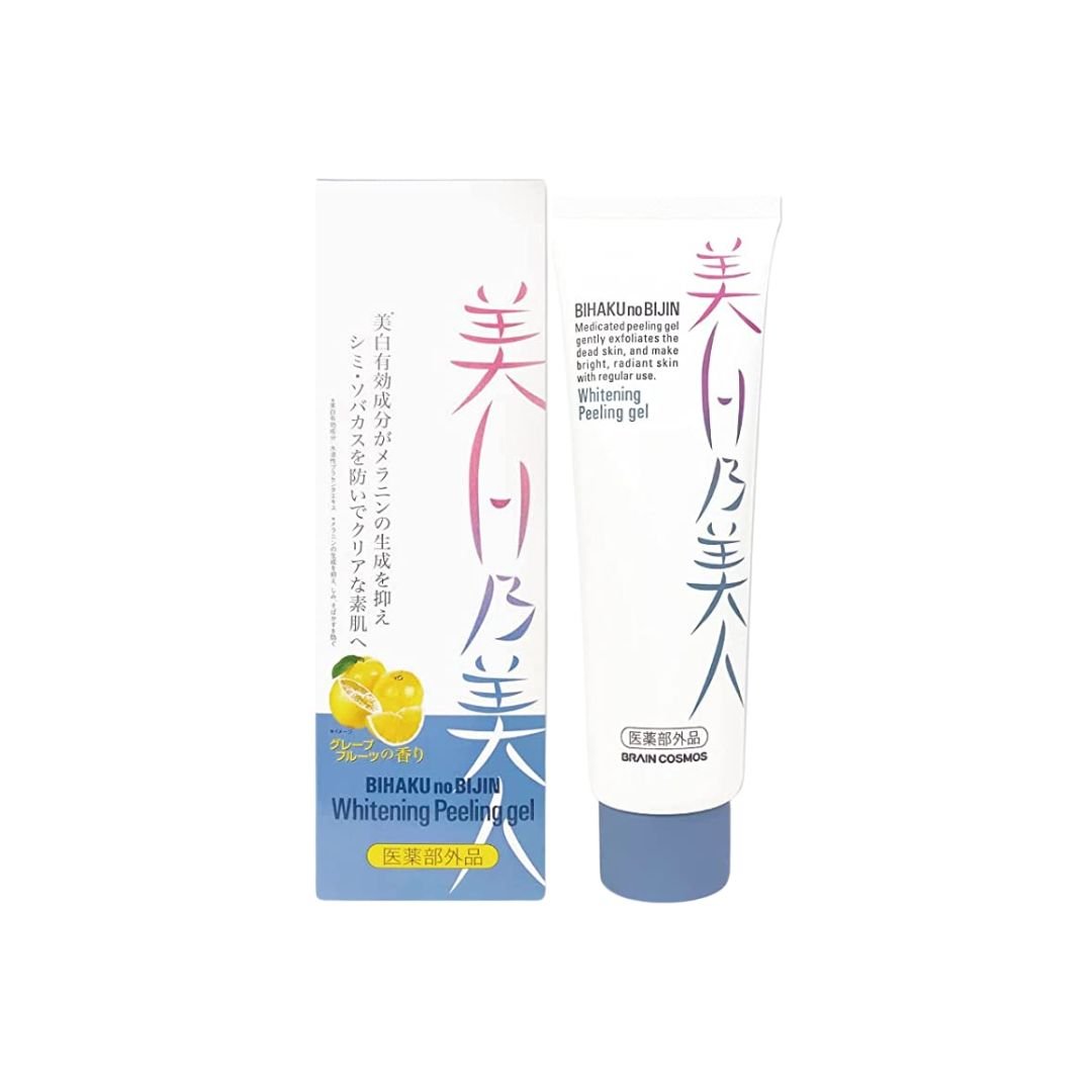 Gel tẩy da chết dưỡng trắng Bihaku No Bijin Whitening Peeling Gel 120g Gel tẩy da chết dưỡng trắng Bihaku No Bijin Whitening Peeling Gel 120g
