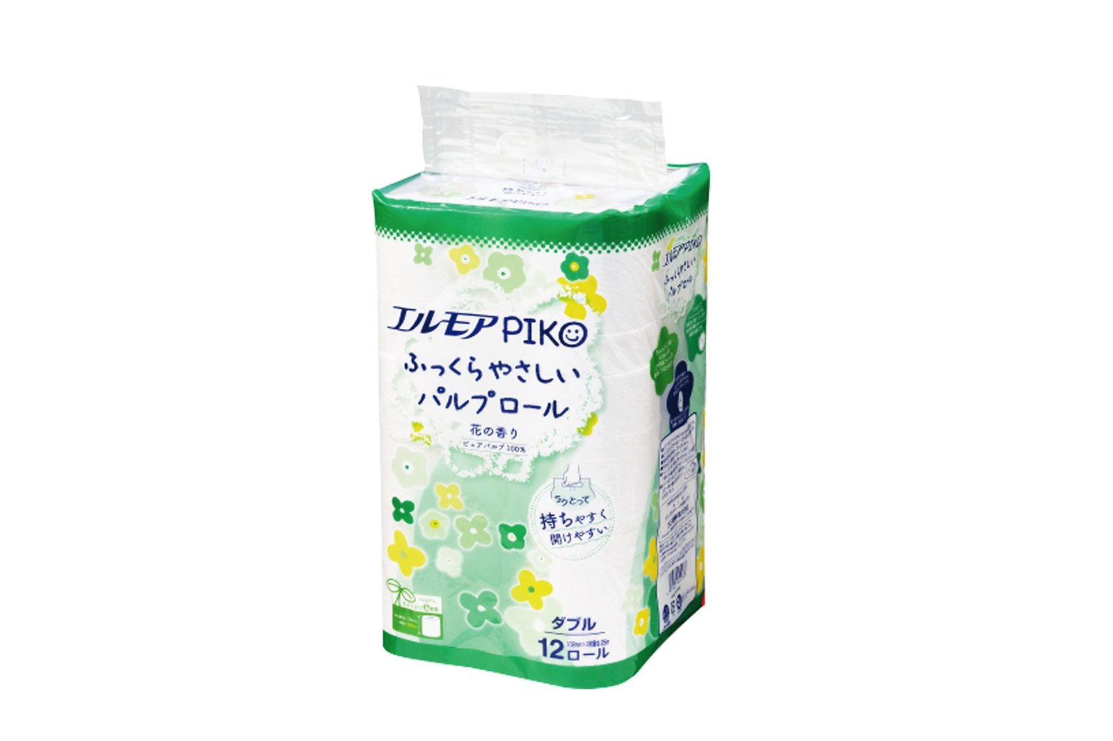 Giấy vệ sinh cao cấp Piko nội địa Nhật Bản (Bịch 12 cuộn) Giấy vệ sinh cao cấp Piko nội địa Nhật Bản (Bịch 12 cuộn) - Ảnh 2