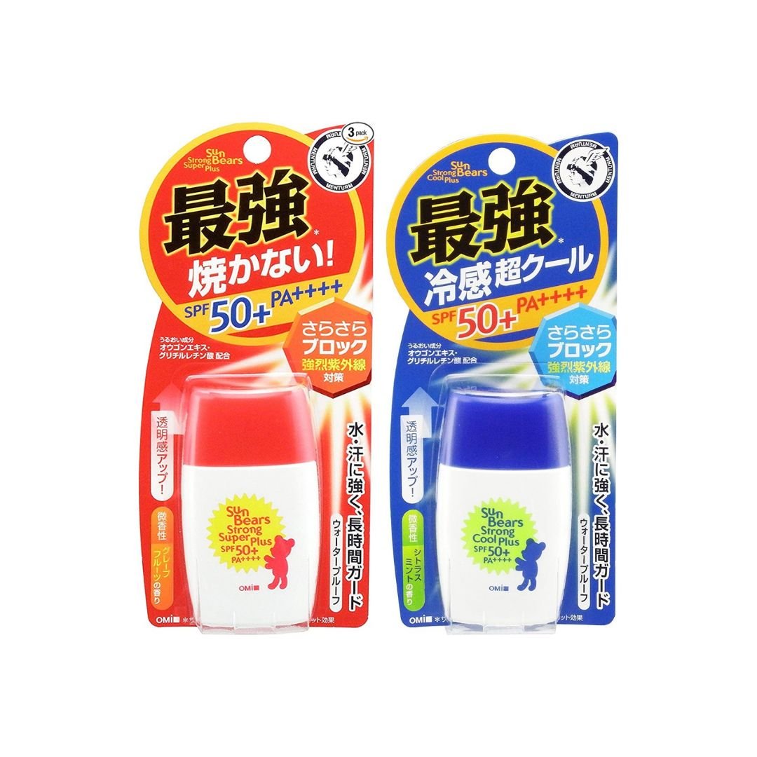 Kem chống nắng Omi Sun Bears Strong SPF50+/PA++++ 30ml Kem chống nắng Omi Sun Bears Strong SPF50+/PA++++ 30ml