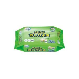 Khăn ướt cao cấp Ellemoi Ichiban Nhật Bản 70 miếng – Màu xanh