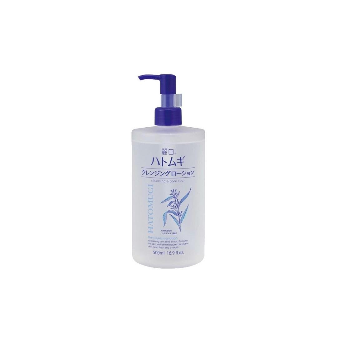 Nước tẩy trang Hatomugi Cleansing & Pore Clear 500ml - Dạng vòi xịt Nước tẩy trang Hatomugi Cleansing & Pore Clear 500ml - Dạng vòi xịt