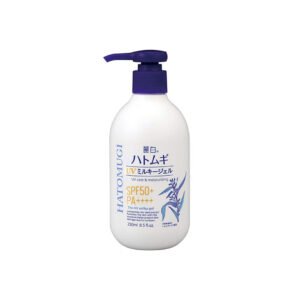 Sữa dưỡng thể chống nắng Hatomugi UV Milky Gel SPF 50+/PA++++ 250ml