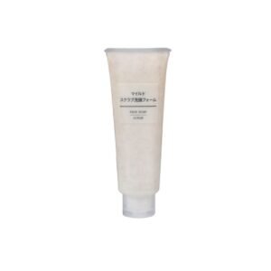 Sữa rửa mặt tẩy tế bào chết Muji Face Soap Scrub 120g