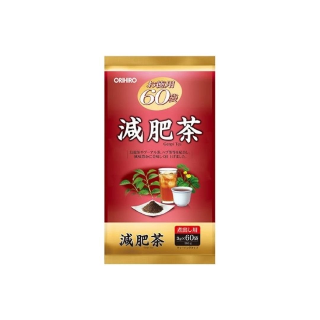 Trà giảm mỡ bụng Orihiro Genpi Tea 60 gói Trà giảm mỡ bụng Orihiro Genpi Tea 60 gói