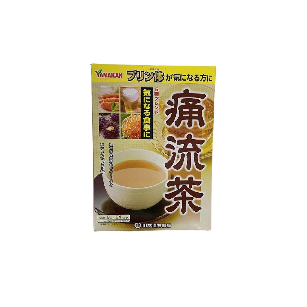 Trà hỗ trợ đào thải mỡ thừa, điều trị gout YAMAKAN 24 gói Trà hỗ trợ đào thải mỡ thừa, điều trị gout YAMAKAN 24 gói