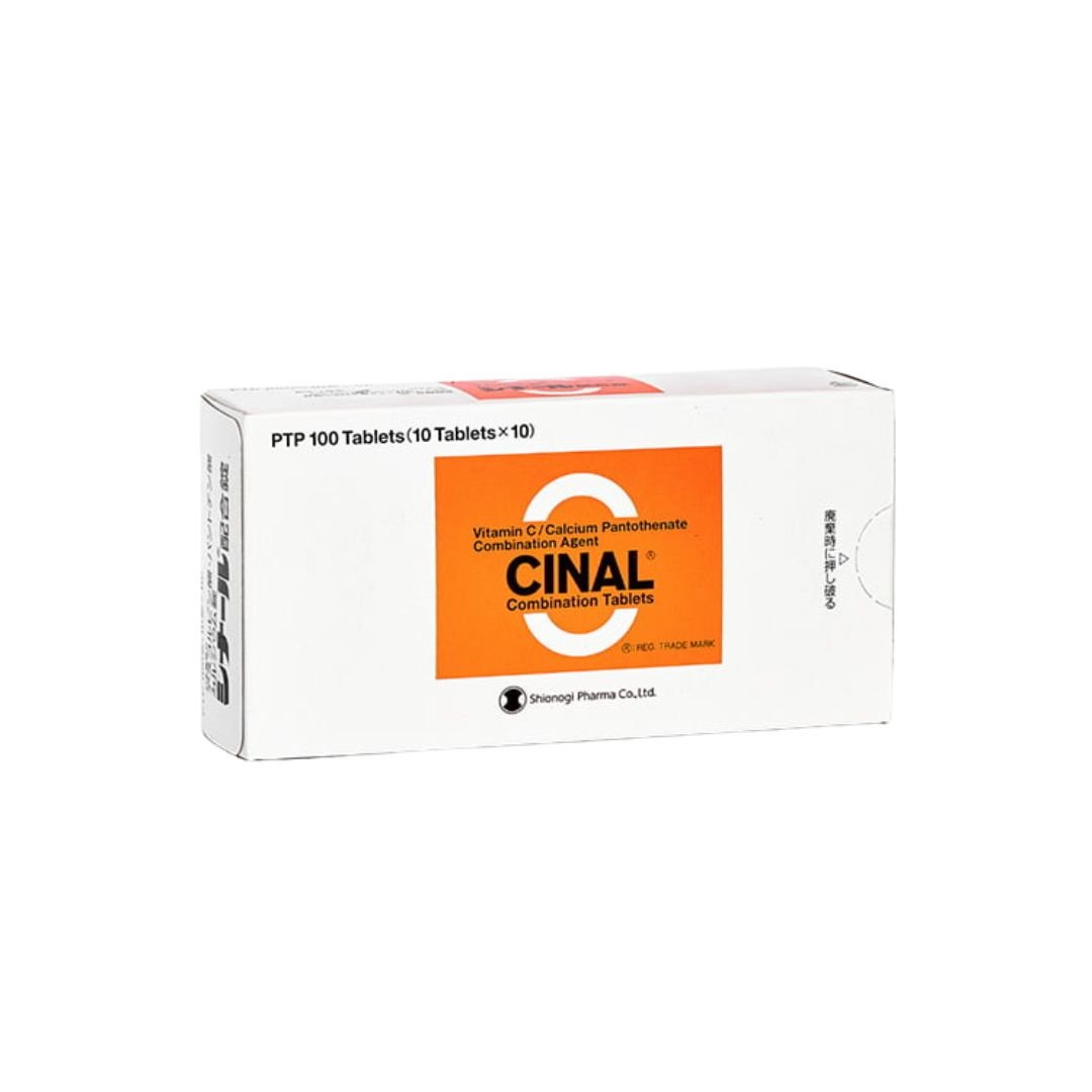 Viên uống trắng da mờ nám Cinal Vitamin C 100 viên Viên uống trắng da mờ nám Cinal Vitamin C 100 viên