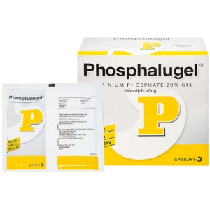 Hỗn dịch uống Phosphalugel Sanofi giảm độ axit của dạ dày (26 gói x 20g)