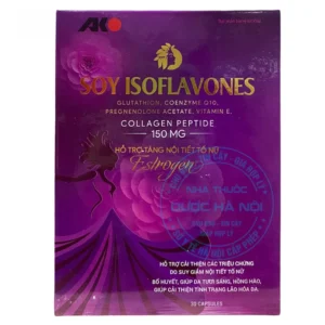 Viên uống Soy Isoglavones Akopha hỗ trợ cân bằng nội tiết tố, chăm sóc làn da và nâng cao sức khỏe