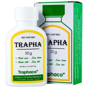Bột Trapha khử mùi hôi chân và nách (30g)