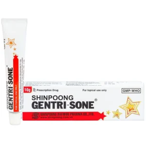 Kem Gentrisone ShinPoong Deawoo điều trị nấm da, giảm viêm ngứa da