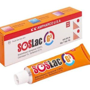Kem bôi da Soslac G3 Ampharco